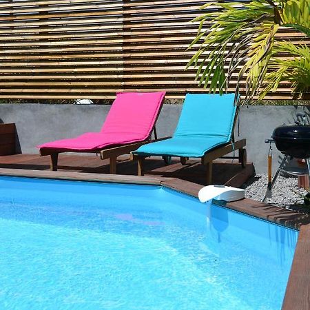 Maison Piscine Personnelle Vue Mer Cosy Le Marin Bagian luar foto